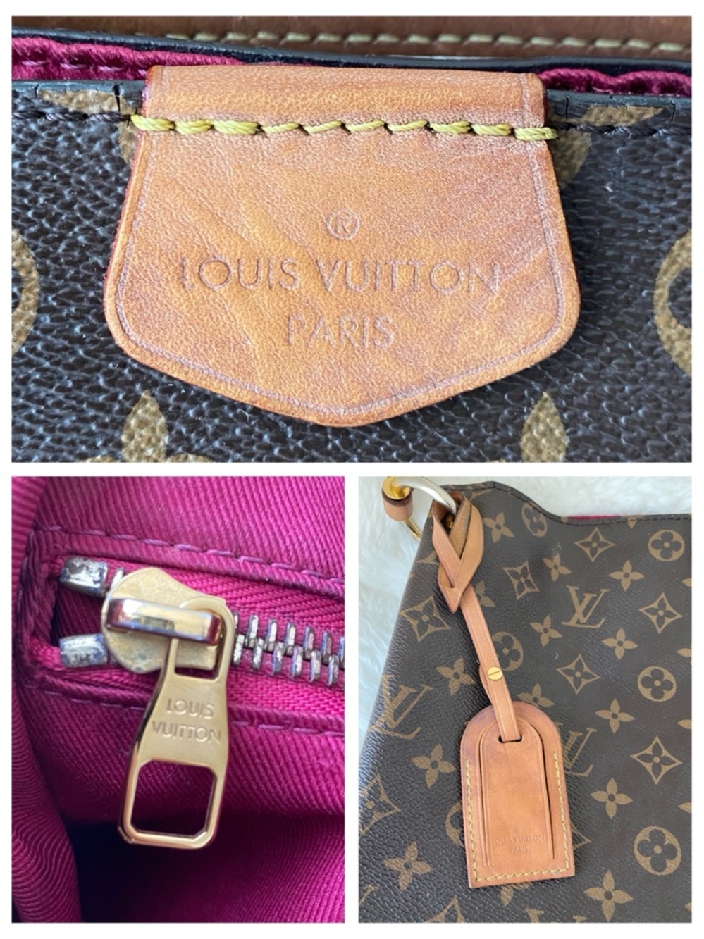 ❤️ Louis Vuitton Monogram Graceful PM Pivoine - Picture 7 of 17